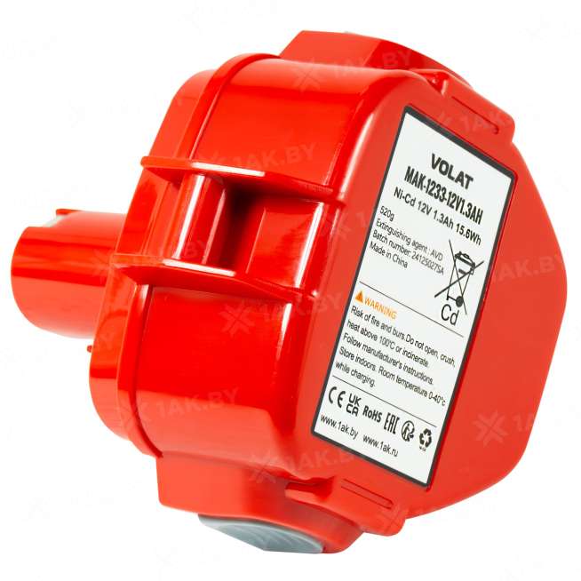 Аккумулятор для электроинструмента MAKITA 12 V 1.3 Ah арт. VT-MAK-1233-1.3 1