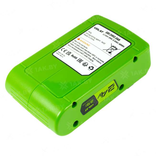 Аккумулятор для электроинструмента GREENWORKS ( p/n:) 24 V 2 Ah арт. VT-GRE-24-2 0