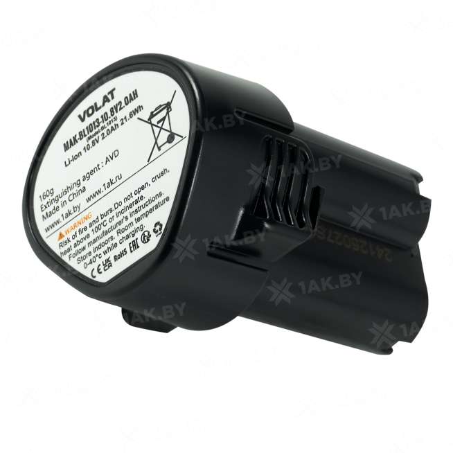 Аккумулятор для электроинструмента MAKITA 10.8 V 2 Ah арт. VT-MAK-BL1013-2 1