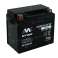 Аккумулятор для мотоцикла MYWAY (12 Ah) 140 А, 12 V Прямая, L+ YTX12-BS YTX12 (MYWAY) 1