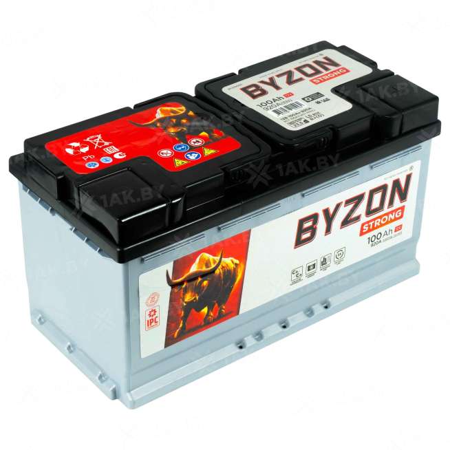 Аккумулятор BYZON (100 Ah) 920 A, 12 V Обратная, R+ L5 BYZ1000S 2