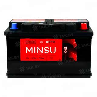 Аккумулятор MINSU (85 Ah) 780 A, 12 V Обратная, R+ L4 EFB LN4 80