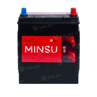 Аккумулятор MINSU (38 Ah) 360 A, 12 V Обратная, R+ B19 45B19L