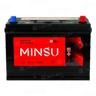 Аккумулятор MINSU (95 Ah) 800 A, 12 V Обратная, R+ D31 115D31L(MINSU)
