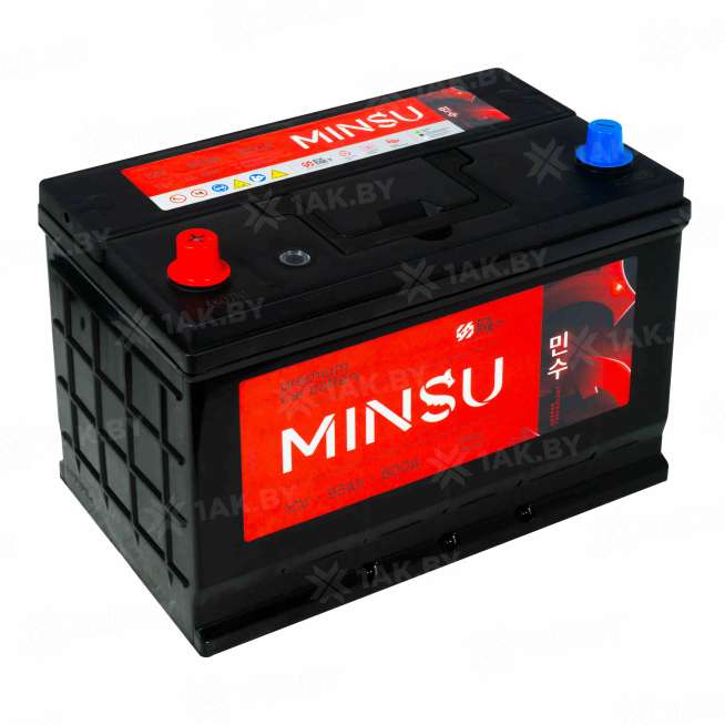 Аккумулятор MINSU (95 Ah) 800 A, 12 V Прямая, L+ D31 115D31R(MINSU) 2