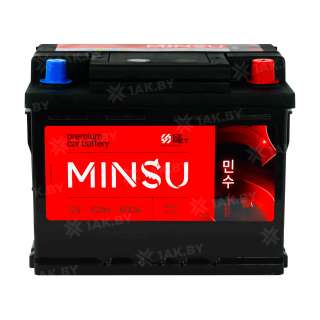 Аккумулятор MINSU (62 Ah) 600 A, 12 V Обратная, R+ L2 56219 L2