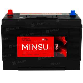 Аккумулятор MINSU (110 Ah) 1000 A, 12 V Прямая, L+ 31A 31A-1000