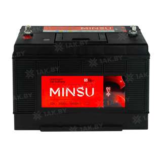 Аккумулятор MINSU (110 Ah) 1000 A, 12 V Прямая, L+ 31S 31S-1000