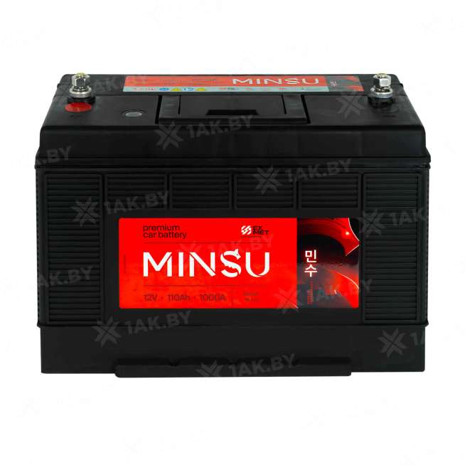 Аккумулятор MINSU (110 Ah) 1000 A, 12 V Прямая, L+ 31S 31S-1000 0