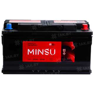 Аккумулятор MINSU (100 Ah) 850 A, 12 V Обратная, R+ L5 58827 L5