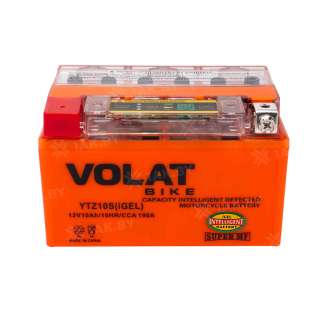 Аккумулятор для мотоцикла VOLAT (10 Ah) 190 A, 12 V Прямая, L+ YTZ10S YTZ10S(iGEL)Volat 9