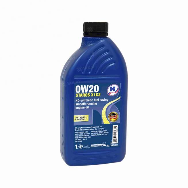 Масло моторное Kuttenkeuler Staros X1G2 SAE 0W20, 1л, Германия 0
