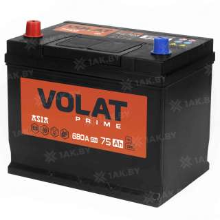 Аккумулятор VOLAT (75 Ah) 680 A, 12 V Прямая, L+ D26 VP751JS Аккумулятор VOLAT (75 Ah) 680 A, 12 V Прямая, L+ D26 VP751JS