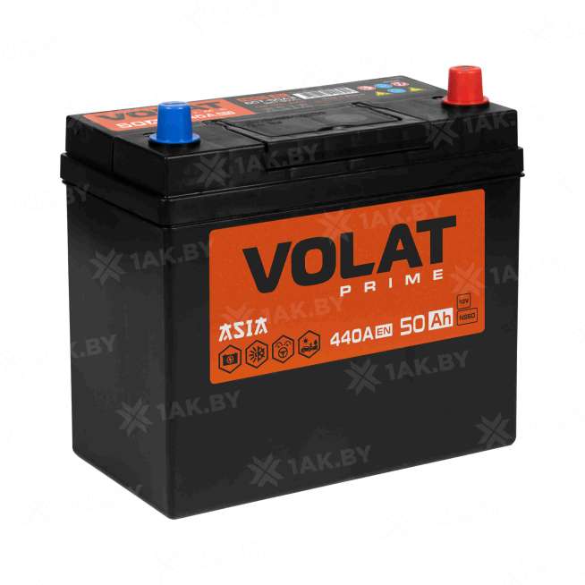 Аккумулятор VOLAT (50 Ah) 440 A, 12 V Обратная, R+ L1 VS500 0