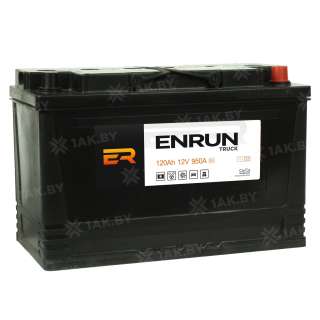 Аккумулятор ENRUN (120 Ah) 950 A, 12 V Обратная, R+ D2 EN1200S Аккумулятор ENRUN (120 Ah) 950 A, 12 V Обратная, R+ D2 EN1200S