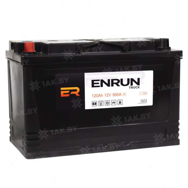Аккумулятор ENRUN (120 Ah) 950 A, 12 V Прямая, L+ D2 EN1201S 0