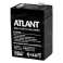 Аккумулятор ATLANT для ИБП, детского электромобиля, эхолота (4.5 Ah,6 V) AGM 70x47x106 0.76 кг 1