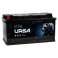 Аккумулятор URSA (100 Ah) 760 A, 12 V Прямая, L+ L5 UU1001SU 0