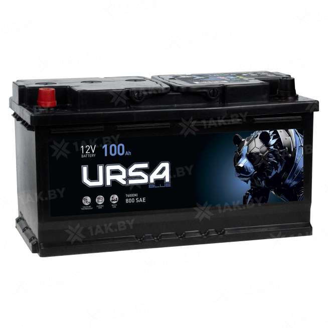 Аккумулятор URSA (100 Ah) 760 A, 12 V Прямая, L+ L5 UU1001SU 0