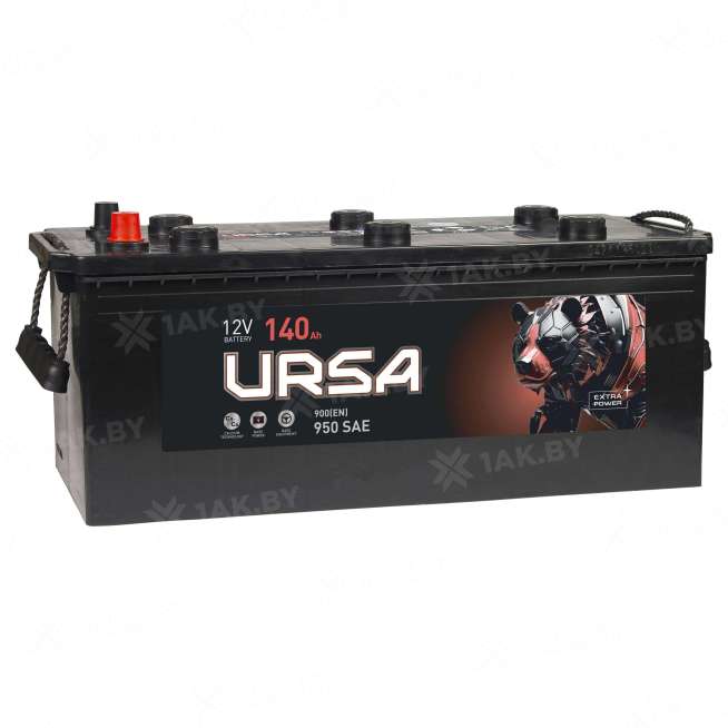 Аккумулятор URSA (140 Ah) 900 A, 12 V Обратная, R+ D4 UE1404E 0
