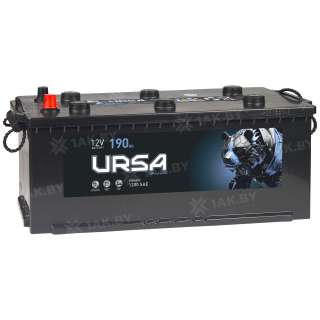 Аккумулятор URSA (190 Ah) 1050 A, 12 V Обратная, R+ D5 UUF1904SU