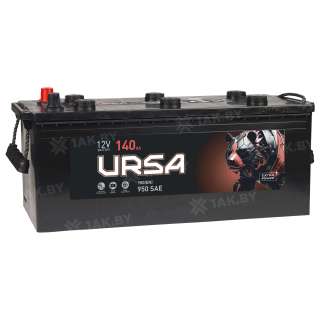 Аккумулятор URSA (140 Ah) 900 A, 12 V Прямая, L+ D4 UE1403E