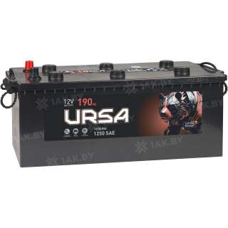 Аккумулятор URSA (190 Ah) 1150 A, 12 V Прямая, L+ D5 UEF1903E