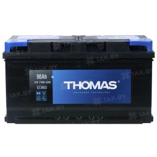 Аккумулятор THOMAS (90 Ah) 760 A, 12 V Обратная, R+ L4 627204 Аккумулятор THOMAS (90 Ah) 760 A, 12 V Обратная, R+ L4 627204