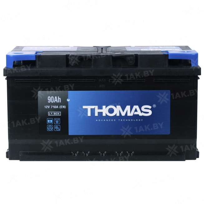 Аккумулятор THOMAS (90 Ah) 760 A, 12 V Обратная, R+ L4 627204 0