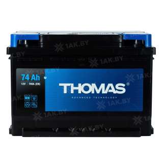 Аккумулятор THOMAS (74 Ah) 740 A, 12 V Прямая, L+ L3 00040400