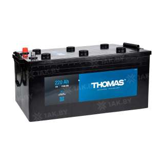 Аккумулятор THOMAS (220 Ah) 1150 A, 12 V Прямая, L+ TYPE С 627215