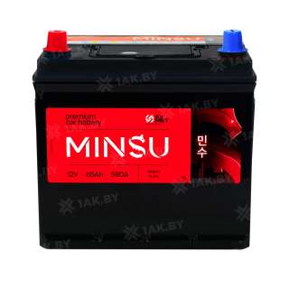 Аккумулятор MINSU (65 Ah) 590 A, 12 V Прямая, L+ D23 75D23R