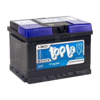 Аккумулятор TOPLA TOP (66 Ah) 640 A, 12 V Обратная, R+ L2 118666
