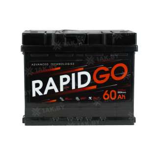 Аккумулятор RAPID (60 Ah) 510 A, 12 V Обратная, R+ L2 RP600E Аккумулятор RAPID (60 Ah) 510 A, 12 V Обратная, R+ L2 RP600E