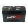Аккумулятор RAPID (90 Ah) 760 A, 12 V Обратная, R+ L5 RP900E 2