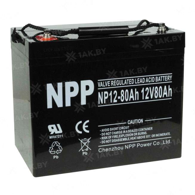 Аккумулятор для ИБП NPP (80 Ah) , 12 V  NP12-80(NPP) 4
