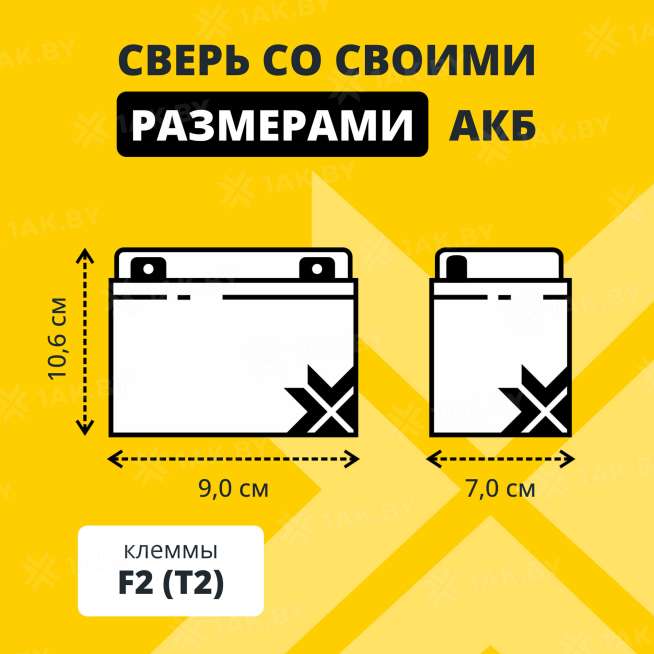 Аккумулятор для ИБП ZUBR (5.8 Ah) , 12 V  HRL12-23W(ZUBR) 2