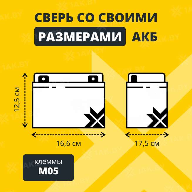 Аккумулятор ZUBR для ИБП, детского электромобиля, эхолота (26 Ah,12 V) AGM 166x175x125 8 кг 3