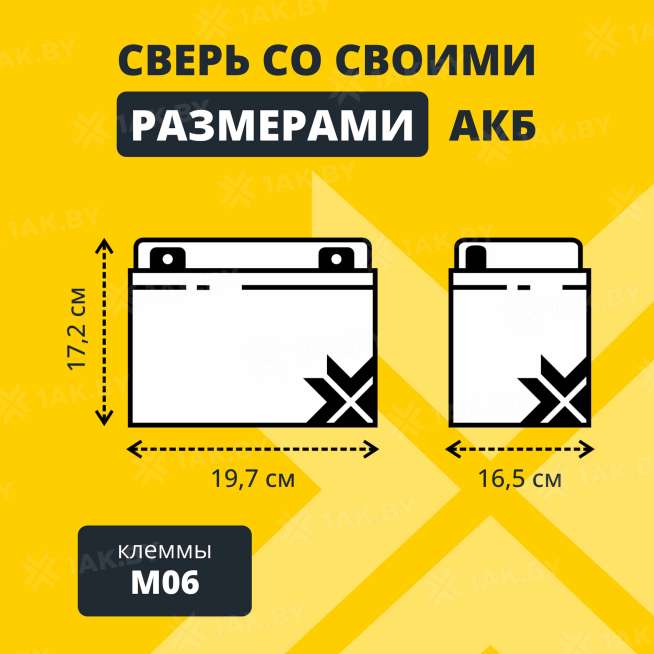 Аккумулятор ZUBR для ИБП, детского электромобиля, эхолота (45 Ah,12 V) AGM 197x165x172 15 кг 1