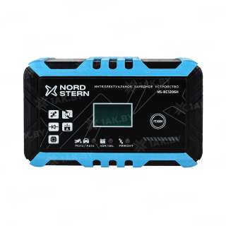 Зарядное устройство NORD STERN NS-BC1206H 12V 6A AGM GEL WET Интелектуальное