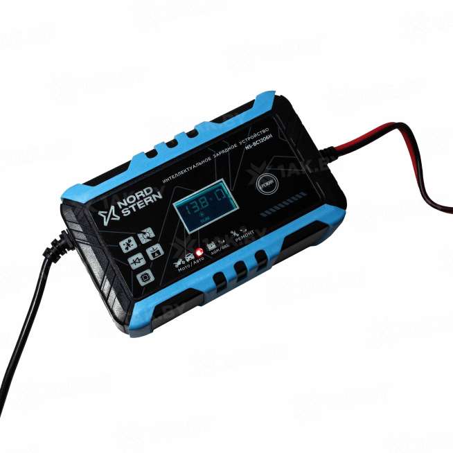 Зарядное устройство NORD STERN NS-BC1206H 12V 6A AGM GEL WET Интелектуальное 0