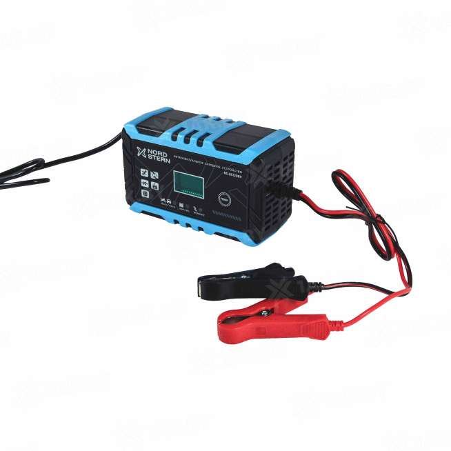 Зарядное устройство NORD STERN NS-BC1206H 12V 6A AGM GEL WET Интелектуальное 2