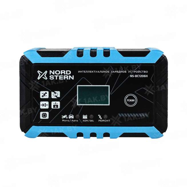 Зарядное устройство NORD STERN NS-BC1206H 12V 6A AGM GEL WET Интелектуальное 3