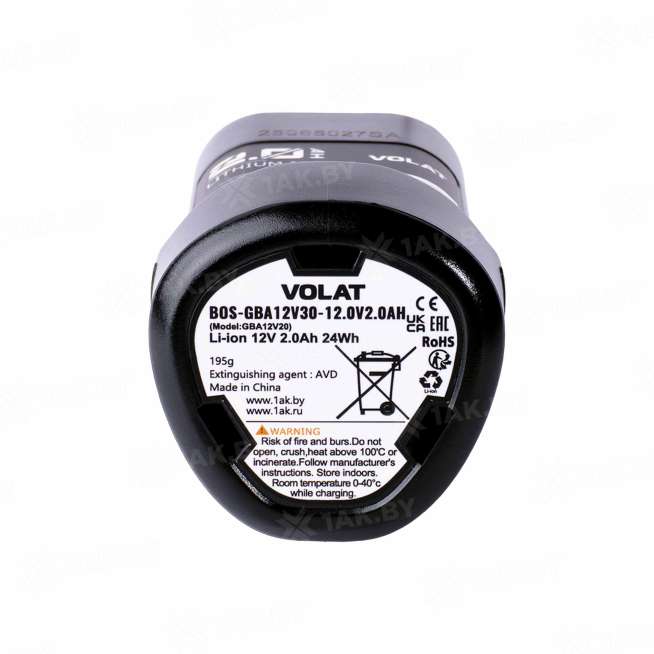 Аккумуляторная батарея для Bosch 12.0V 2.0AH (Li-ion) BOS-GBA12V20 3