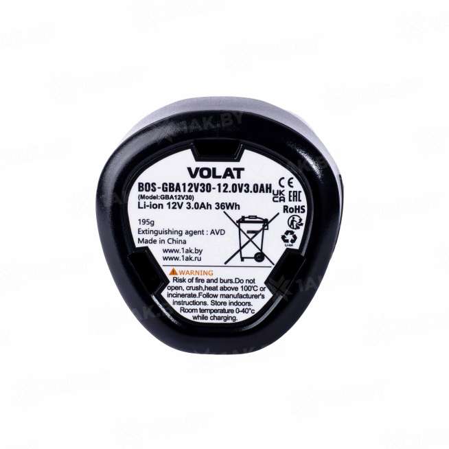 Аккумуляторная батарея для Bosch 12.0V 3.0AH (Li-ion) BOS-GBA12V20 2