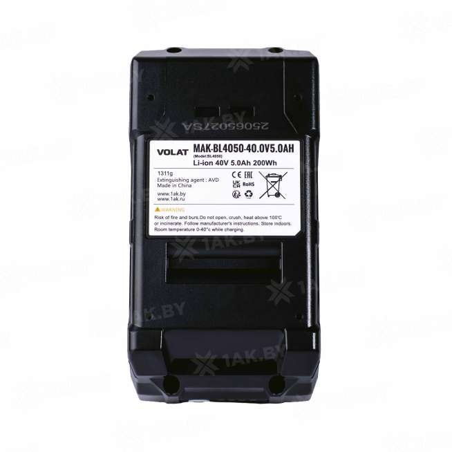 Аккумуляторная батарея для Makita 40.0V 5.0Ah (Li-ion) MAK-BL4050 3