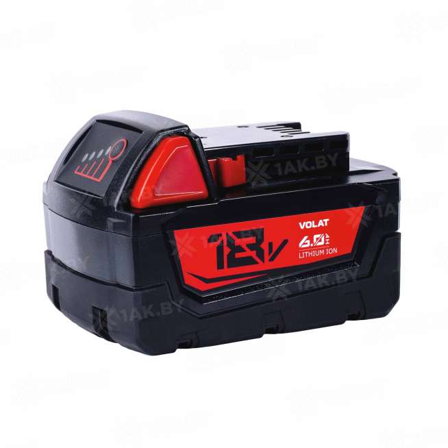 Аккумуляторная батарея для Milwaukee 18.0V 6.0Ah (Li-ion) MIL-M18 1