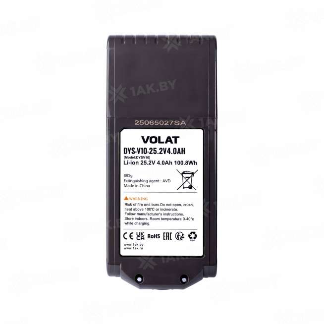 Аккумуляторная батарея для Dyson 25.2V 4.0AH (Li-ion) DYS-V10 2