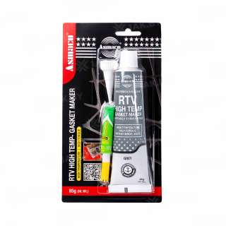 Силиконовый прокладочный герметик Asmaco серый 85 г