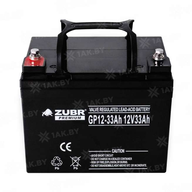Аккумулятор NPP для ИБП, детского электромобиля, эхолота (33 Ah,12 V) AGM 195х130х167 10 кг 0